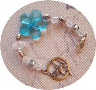 Mockingjay - Blue  Scissorfob